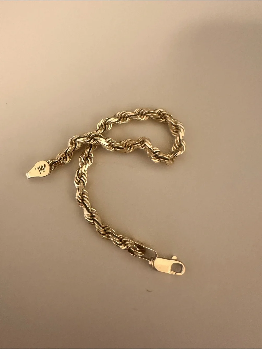 14k solid gold bracelet 30 grams